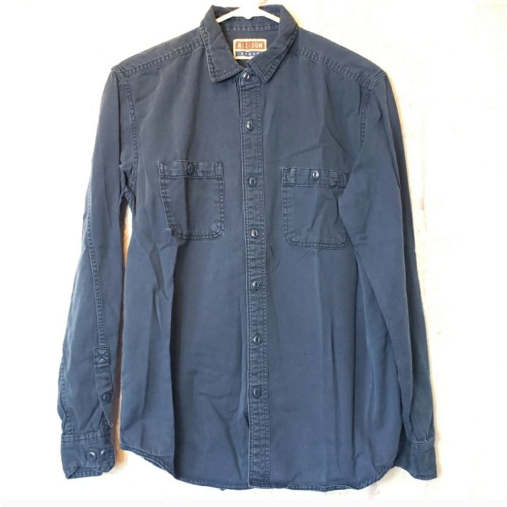 AllSon Surplus  Equipment Brand Work Shirt Button Down Small